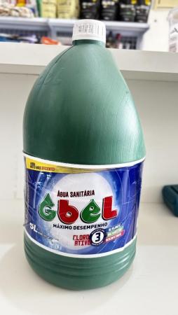 Água Sanitária GBEL 5L – Limpeza Pesada e Proteção Total