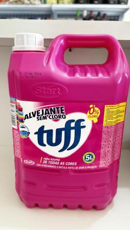 Alvejante Tuff 5L – Poder Oxi para Roupas Brancas Impecáveis!
